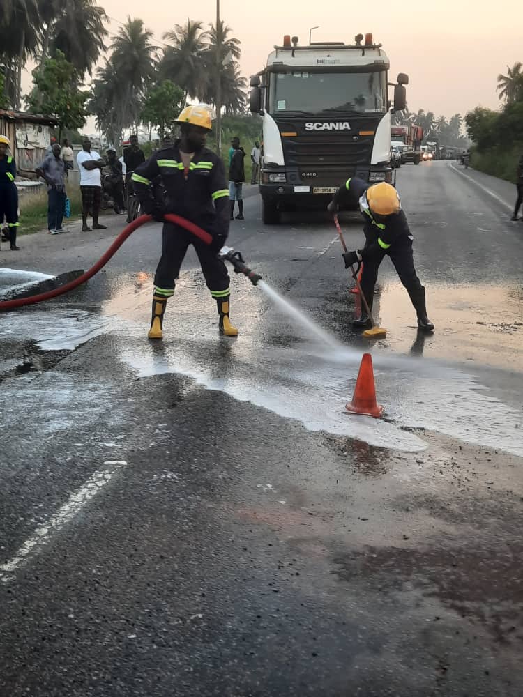 Two Dead, 14 Injured in Accident on Cape Coast–Takoradi Highway