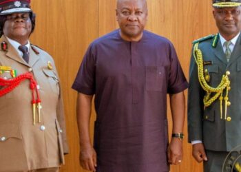 Mahama swears in new Fire and Immigration Chiefs