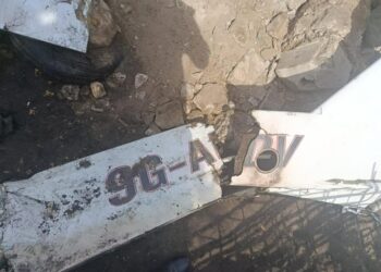 A tragic air incident has claimed two lives after a helicopter crashed at a school park in Tema Community One on Monday, March 16.