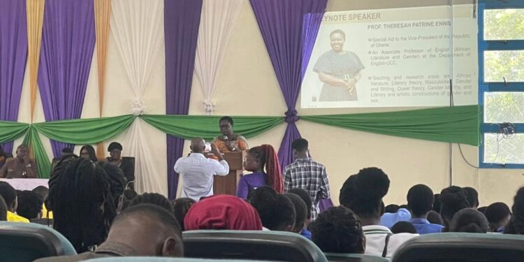 Special Aide to the Vice President of Ghana, Professor Theresah Patrine Ennin, has called for stronger institutional commitment to advancing women’s rights, stressing that recognition of women’s achievements alone is not enough to address gender inequalities.