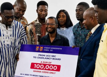 SRC Donation Marks New Chapter for UCC Chaplaincy