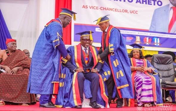 Prof. Aheto unveils four-year transformation agenda for UCC: e-Campus to admit 10,000 students annually