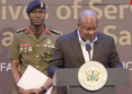 Mahama Calls for Unity at Memorial for 8 Fallen Officers