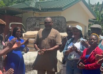 Cape Coast North MP Donates Building Materials to Wesley Girls’ High School