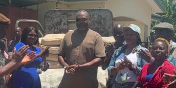 Cape Coast North MP Donates Building Materials to Wesley Girls’ High School